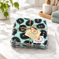 Lingettes lavables chat noir