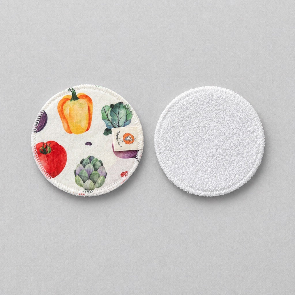 Coussinets d’allaitement légumes