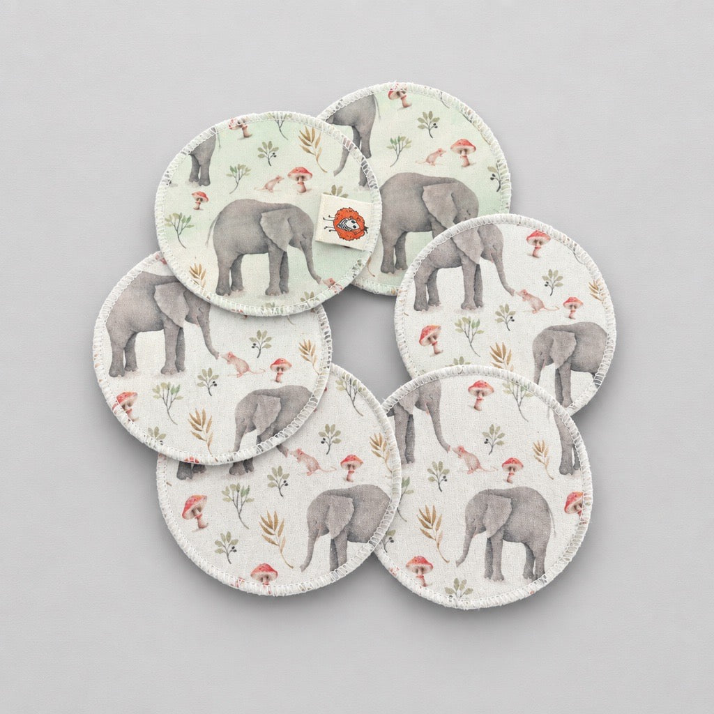 Coussinets d’allaitement éléphant