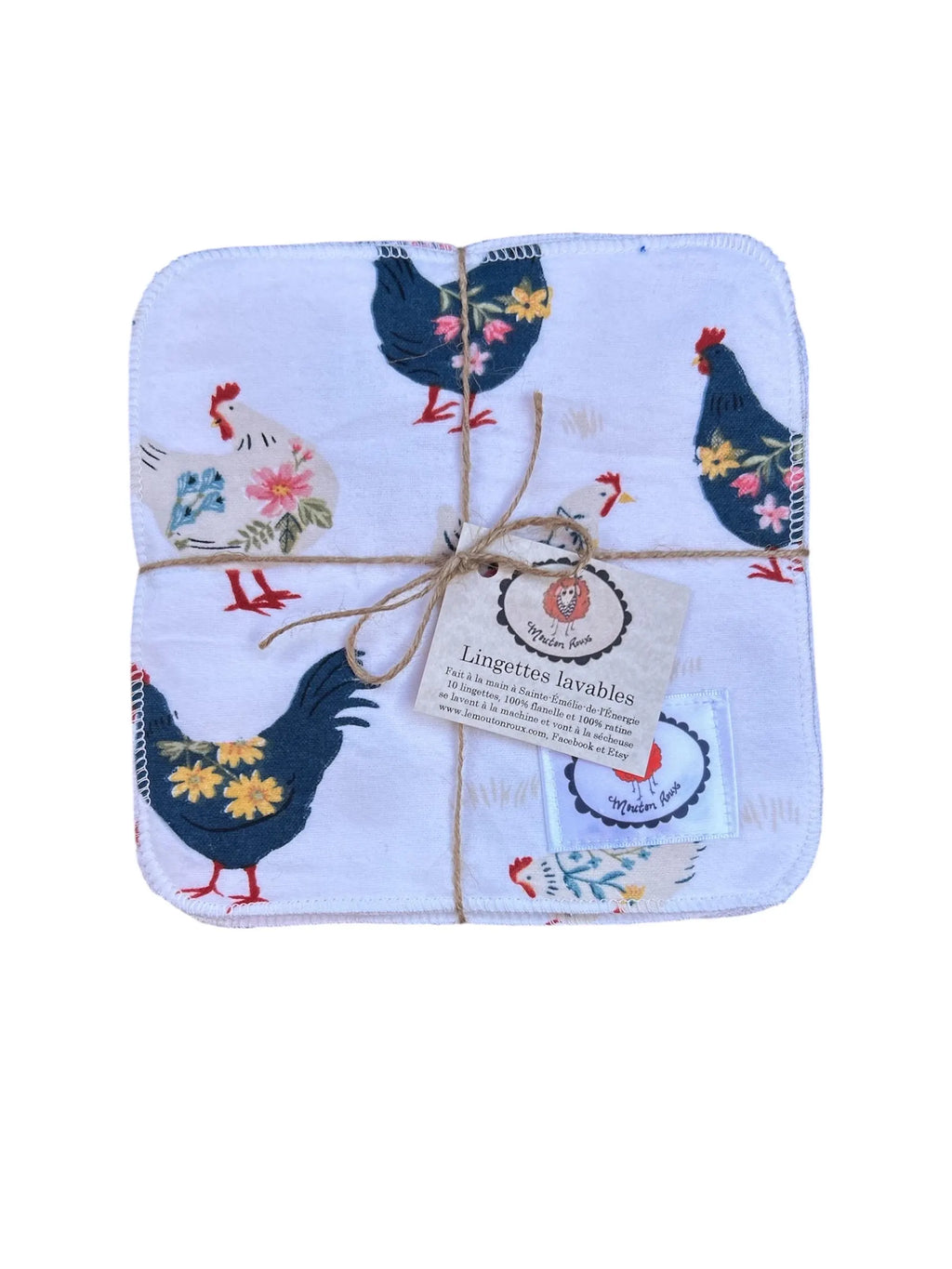 Lingettes lavables